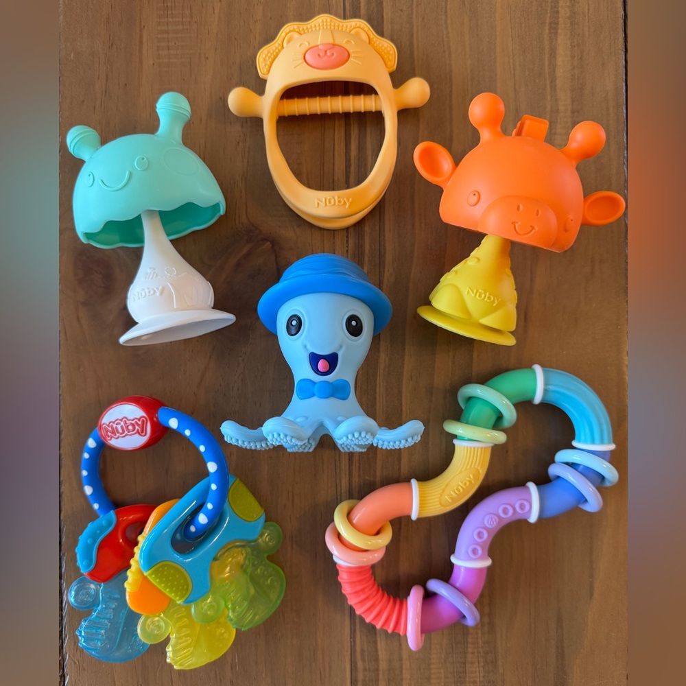 Nuby Teething Toy Collection